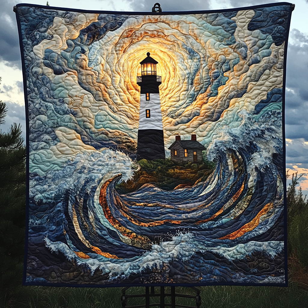 Coastal Radiance Quilted Blanket - Throw (55" x 60")