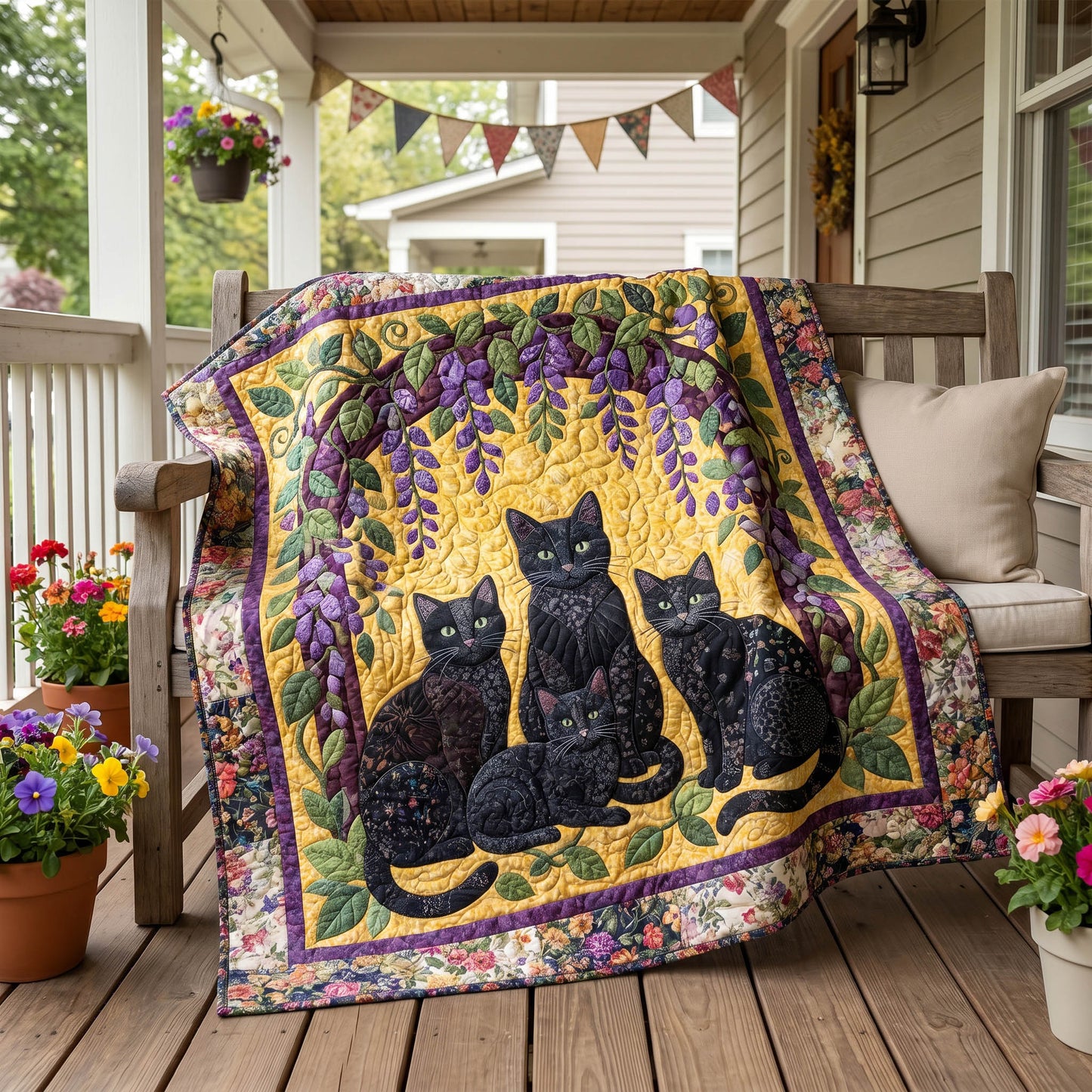 Cottage Shadow Quilted Blanket - Baby (30" x 40") - Pack 1