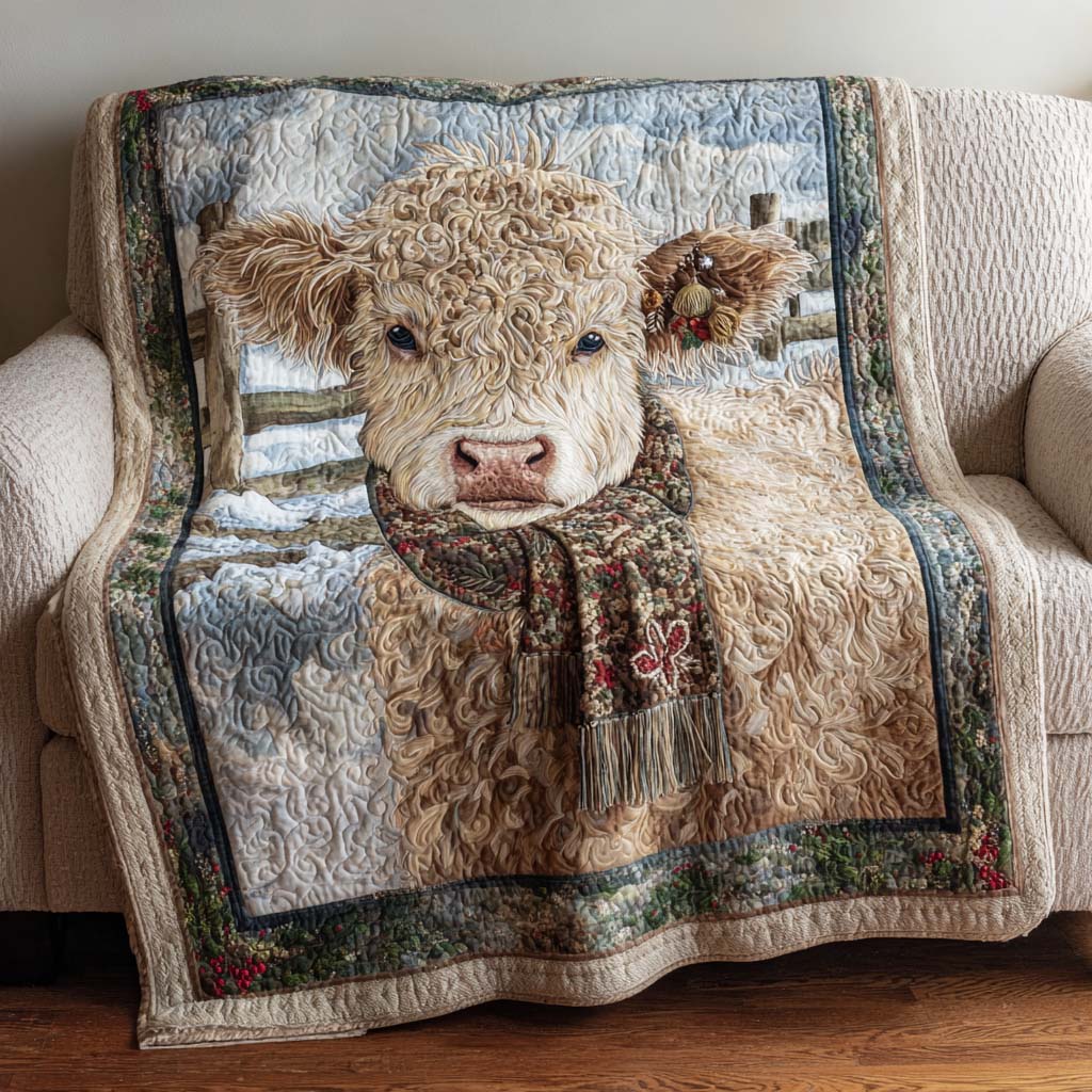 Country Highland Quilted Blanket - Baby (30" x 40") - Pack 1