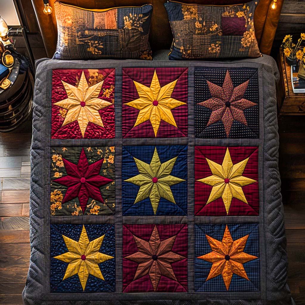 Country Twilight 3-Piece Quited Bedding Set - Single (59" x 70")