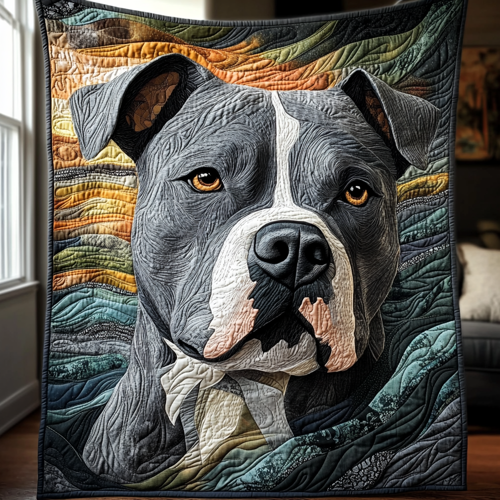 Courage Bound Quilted Blanket - Throw (55" x 60")