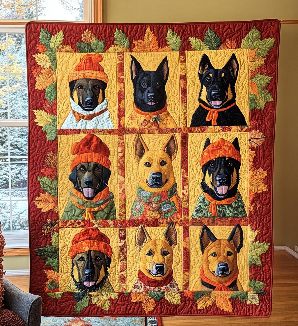 Courageous Companion Quilted Blanket - Throw (55" x 60")