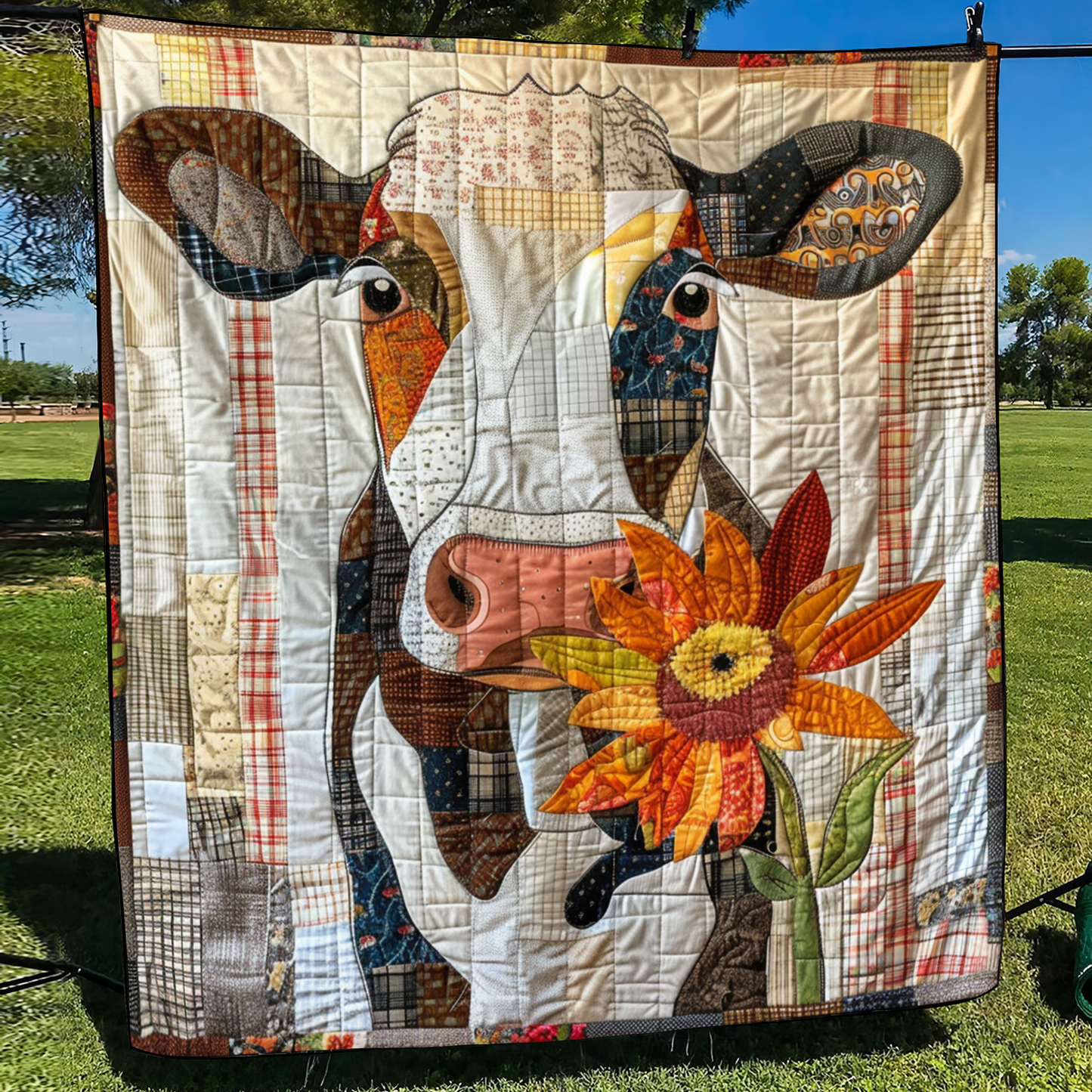 Cowslip Comfort Quilted Blanket - Throw (55" x 60")
