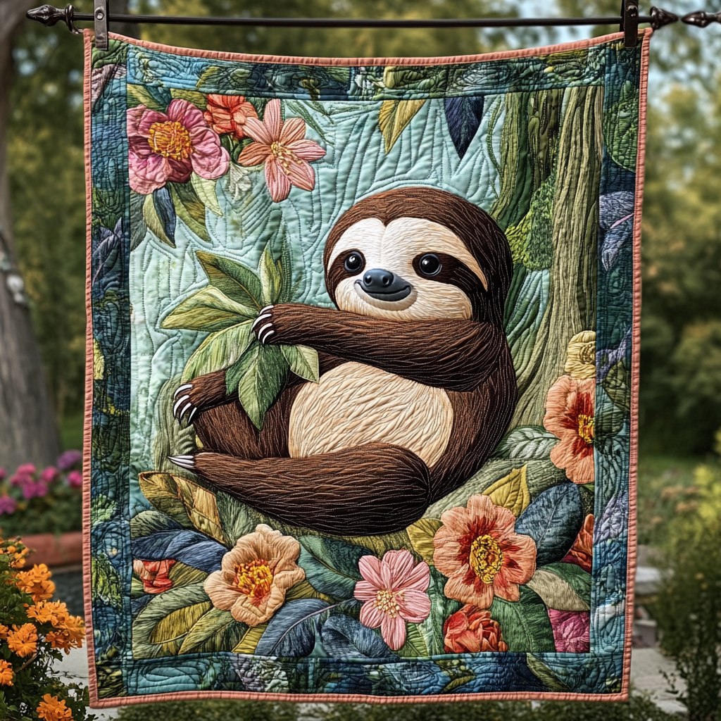 Cozy Canopy Quilted Blanket - Throw (55" x 60")