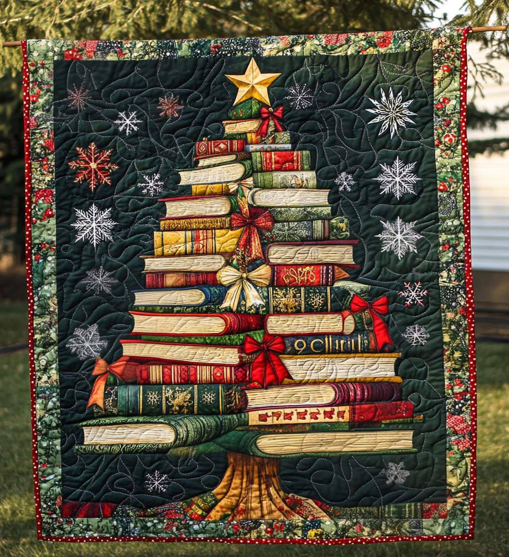 Cozy Chapters Quilted Blanket - Throw (55" x 60")