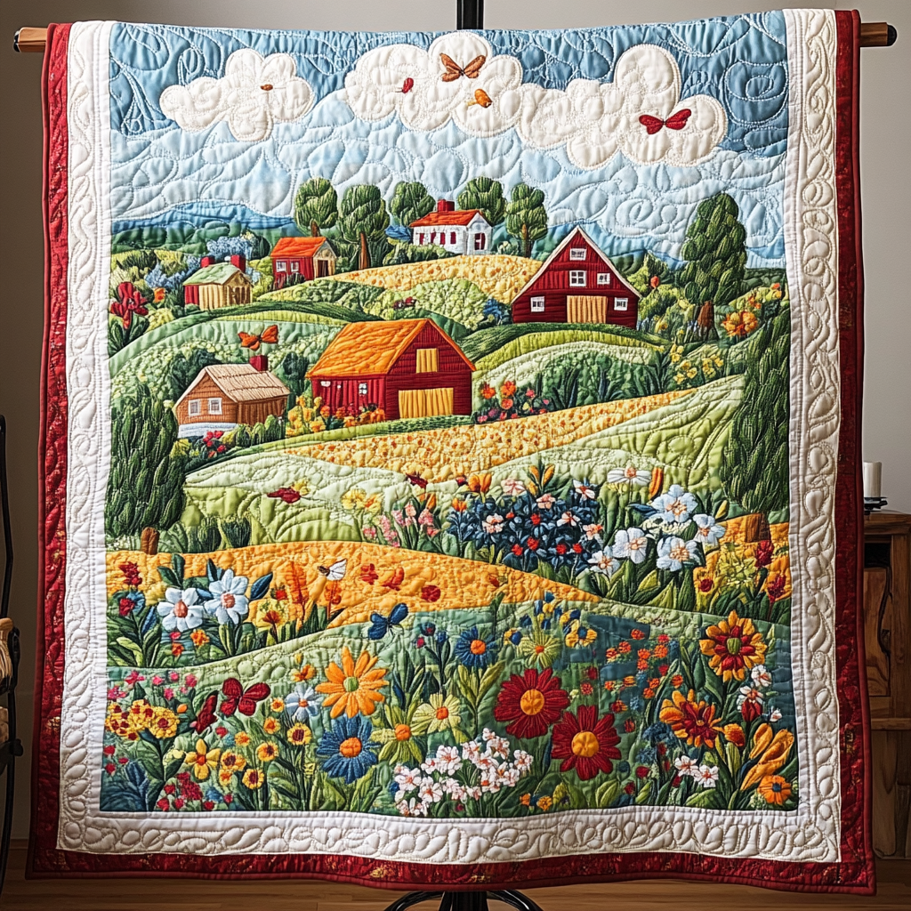 Cozy Homestead Quilted Blanket - Baby (30" x 40")