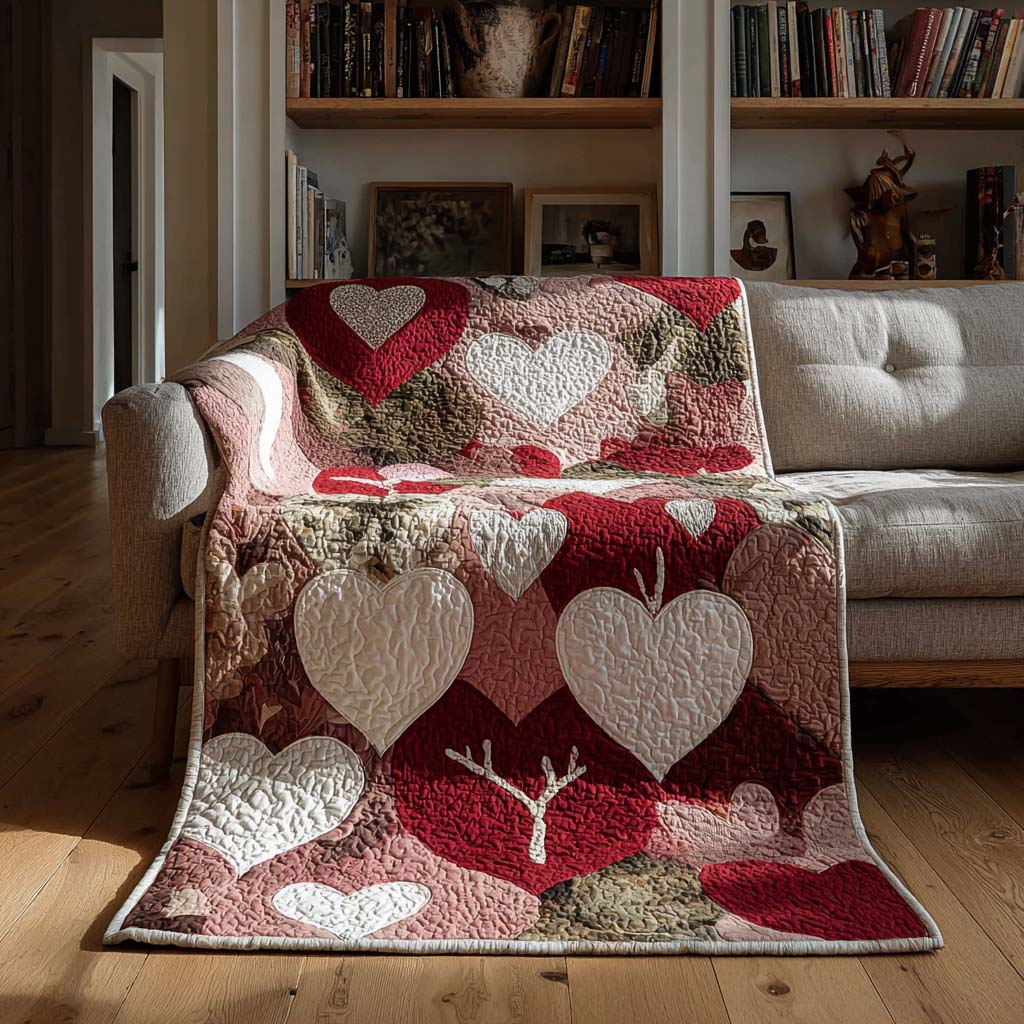 Cozy Love Patch Quilted Blanket - Baby (30" x 40") - Pack 1