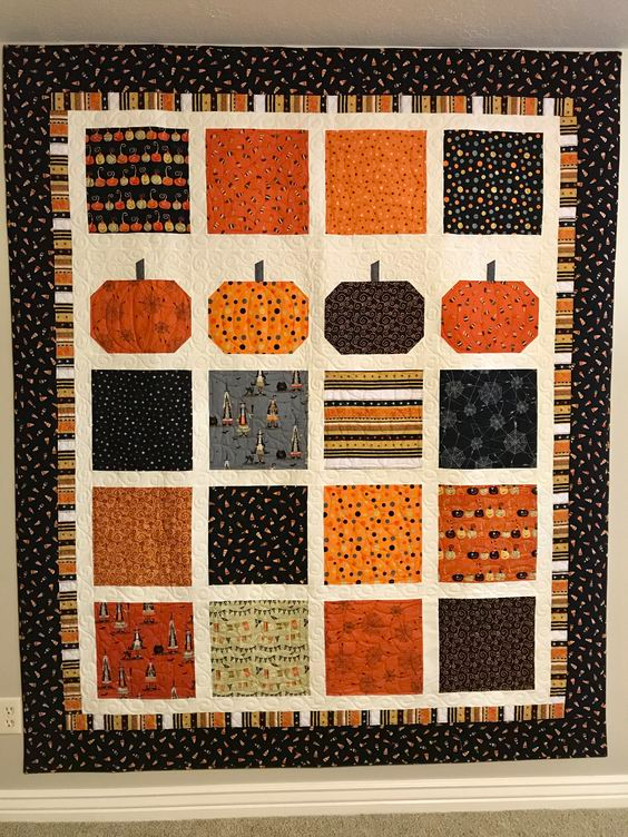 Creepy Crawly Quilted Blanket - Throw (55" x 60")
