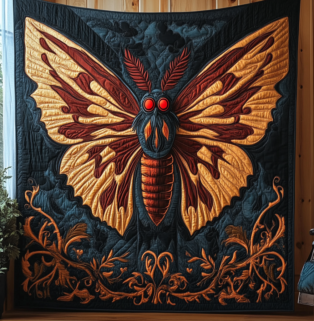 Cryptid Wings Quilted Blanket - Baby (30" x 40")