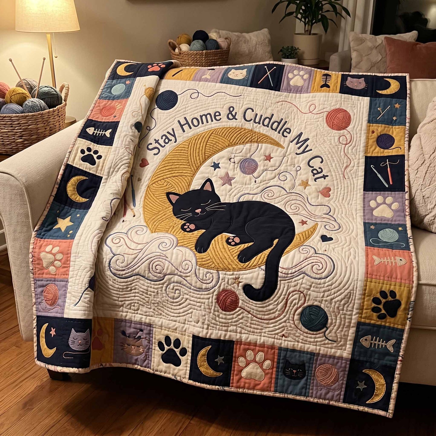 Cuddle Moon Quilted Blanket - Baby (30" x 40") - Pack 1