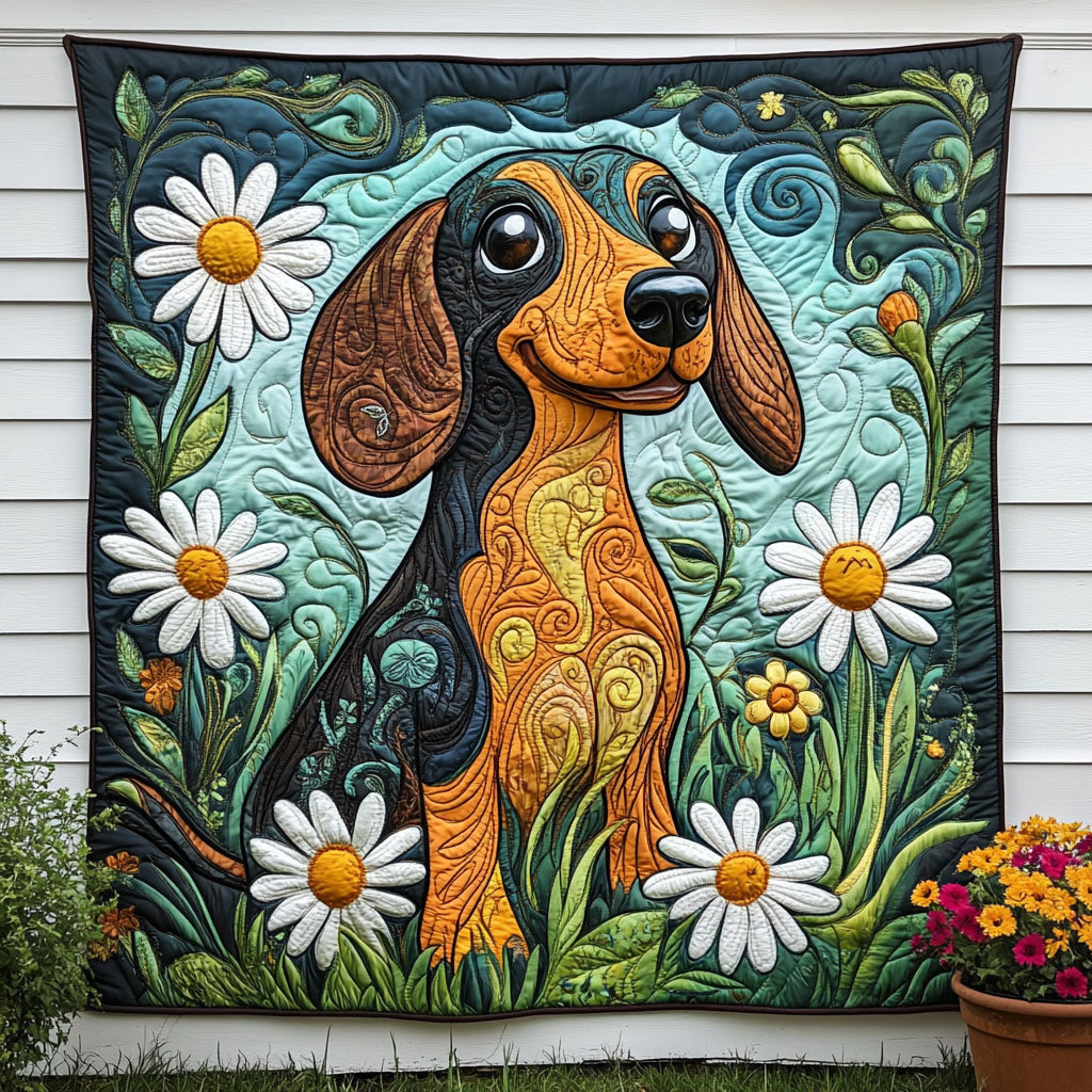 Daisy Joy Quilted Blanket - Baby (30" x 40")