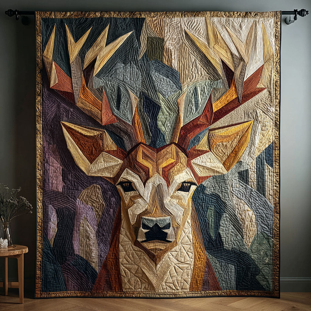 Deer Echo Quilted Blanket - Baby (30" x 40") - Pack 1