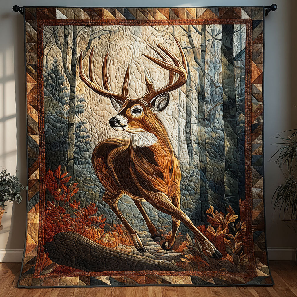 Deer Essence Quilted Blanket - Baby (30" x 40") - Pack 1