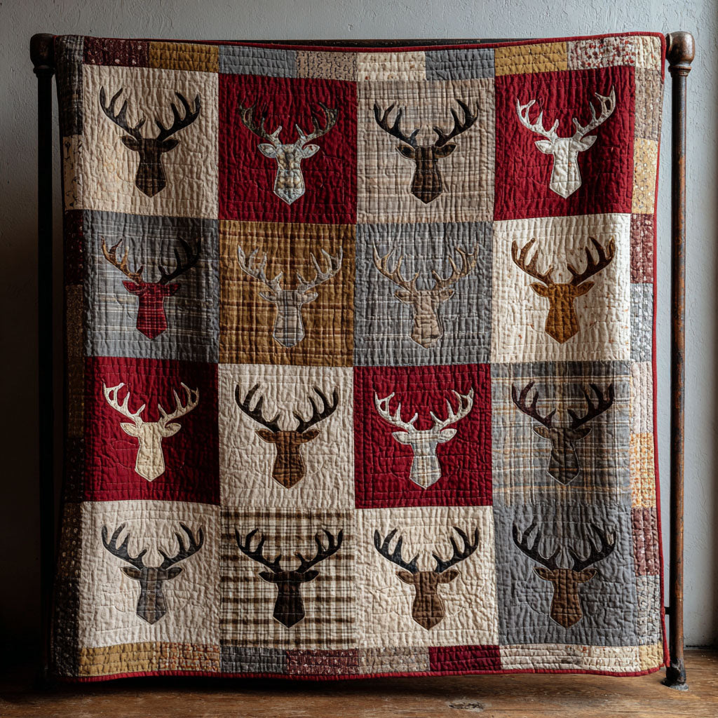 Deer Haven Quilted Blanket - Baby (30" x 40") - Pack 1