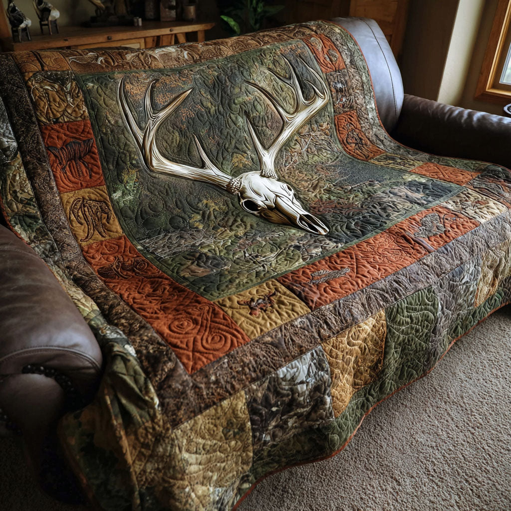 Deer of Dawn Quilted Blanket - Baby (30" x 40") - Pack 1