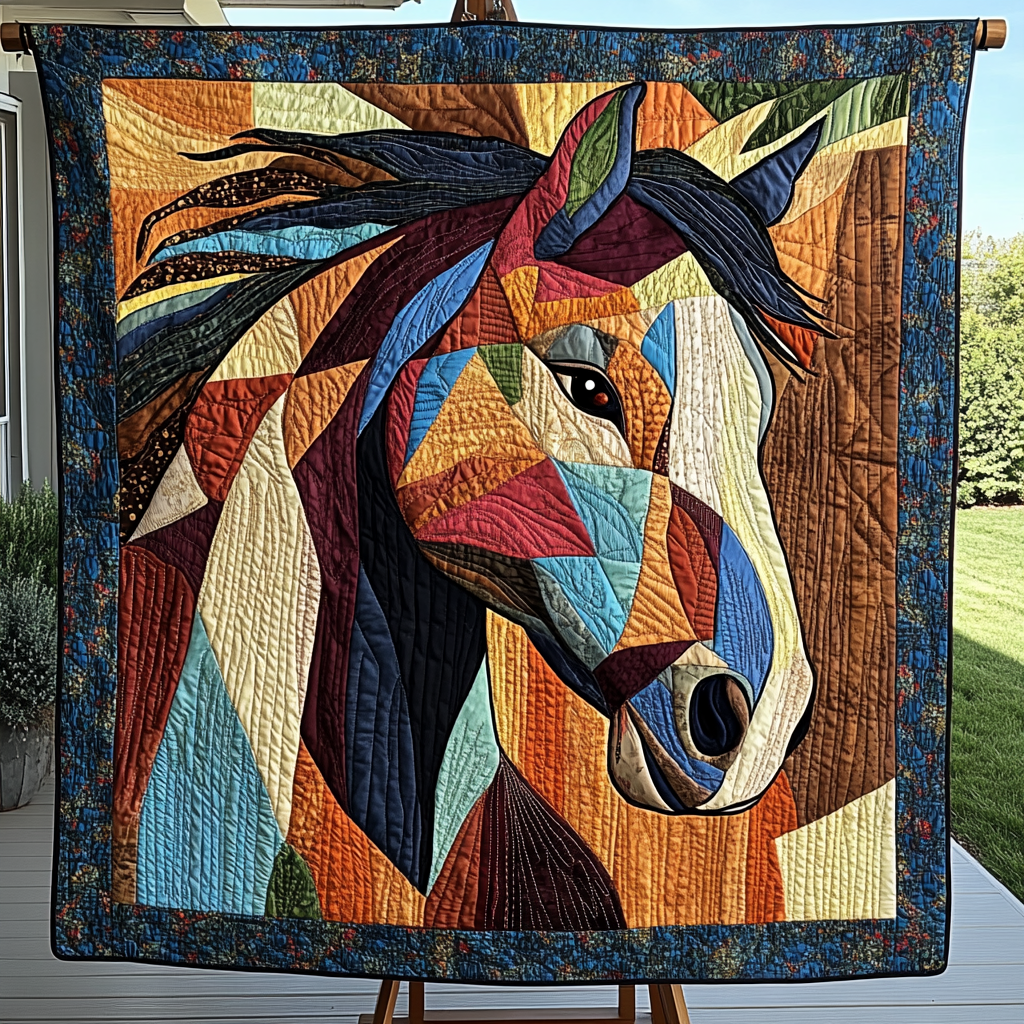 Desert Thunder Quilted Blanket - Throw (55" x 60")