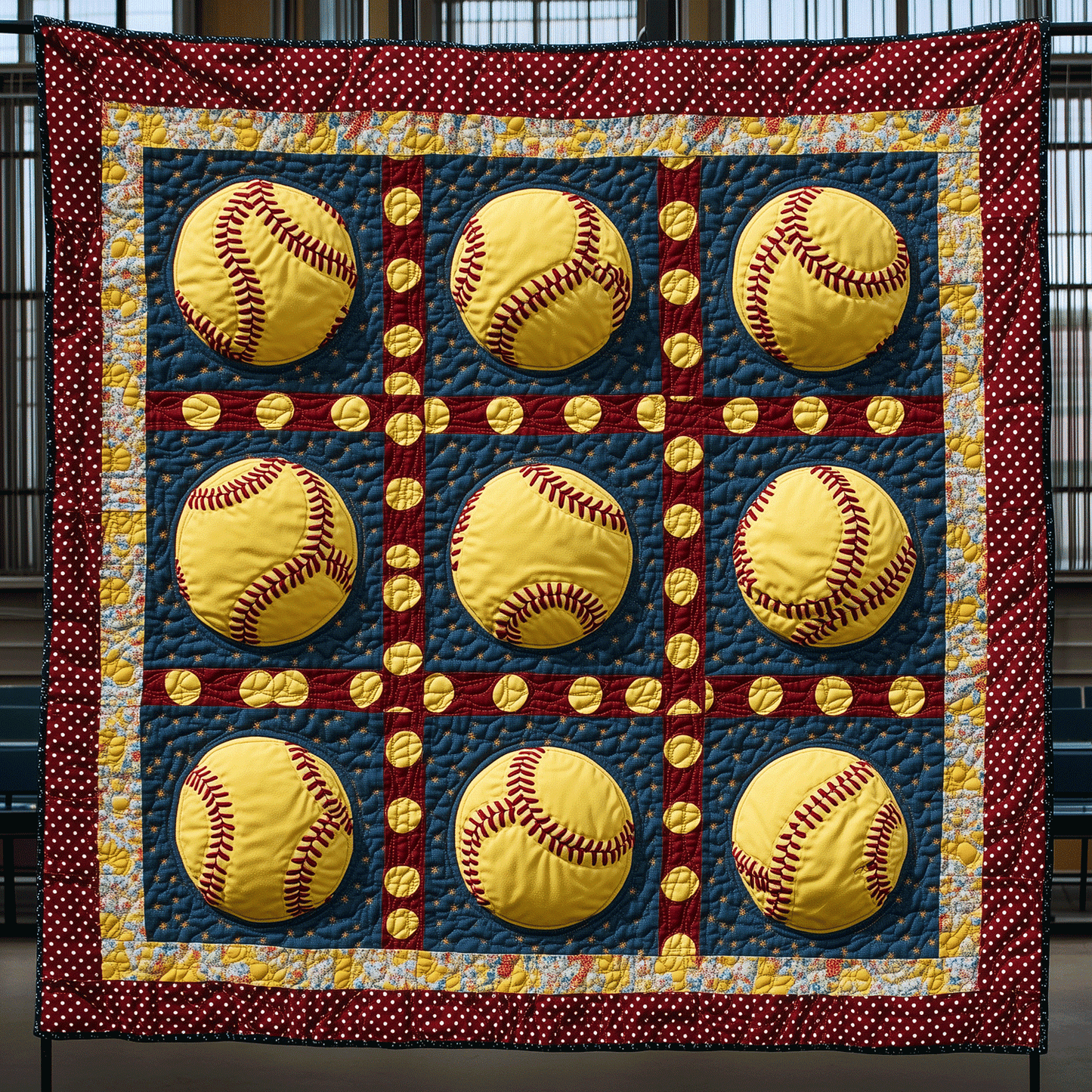 Diamond Glory Quilted Blanket - Throw (55" x 60")
