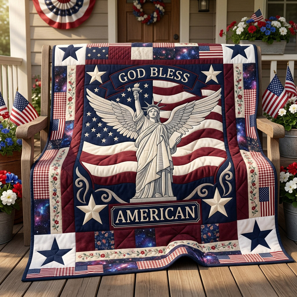 Divine Guardian Quilted Blanket - Baby (30" x 40") - Pack 1