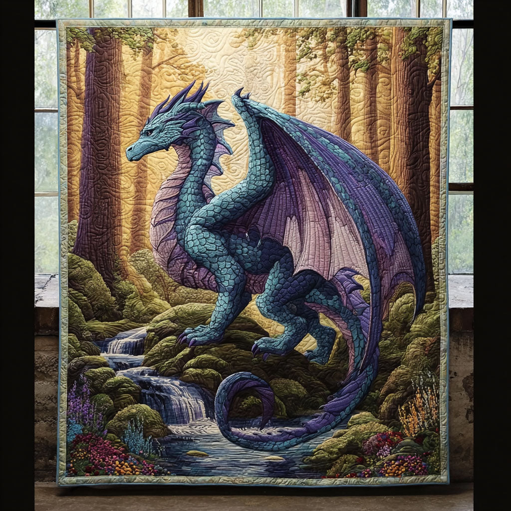 Dragon Haven Quilted Blanket - Baby (30" x 40") - Pack 1