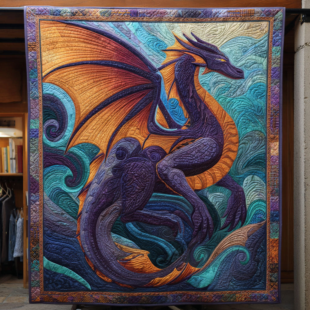 Dragon Realm Quilted Blanket - Baby (30" x 40") - Pack 1