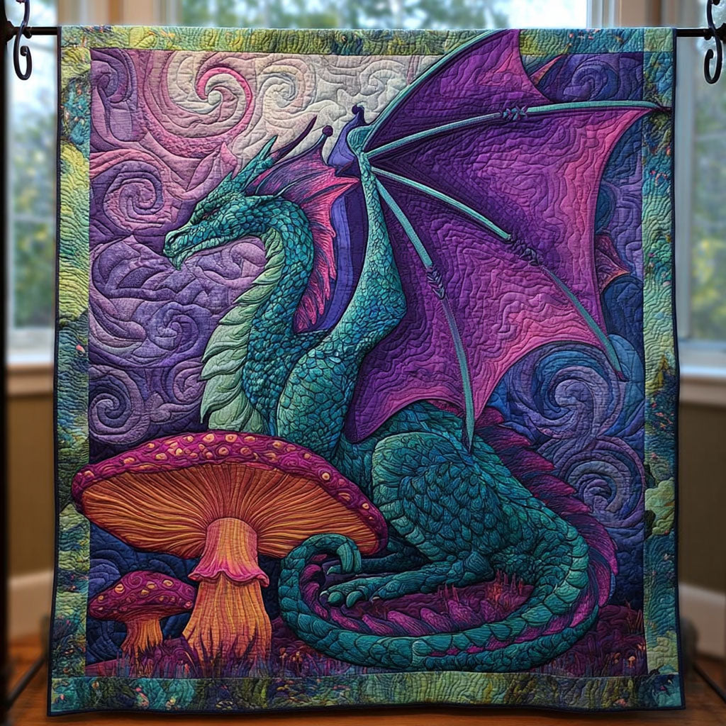 Dragon Realm Quilted Blanket - Baby (30" x 40") - Pack 1