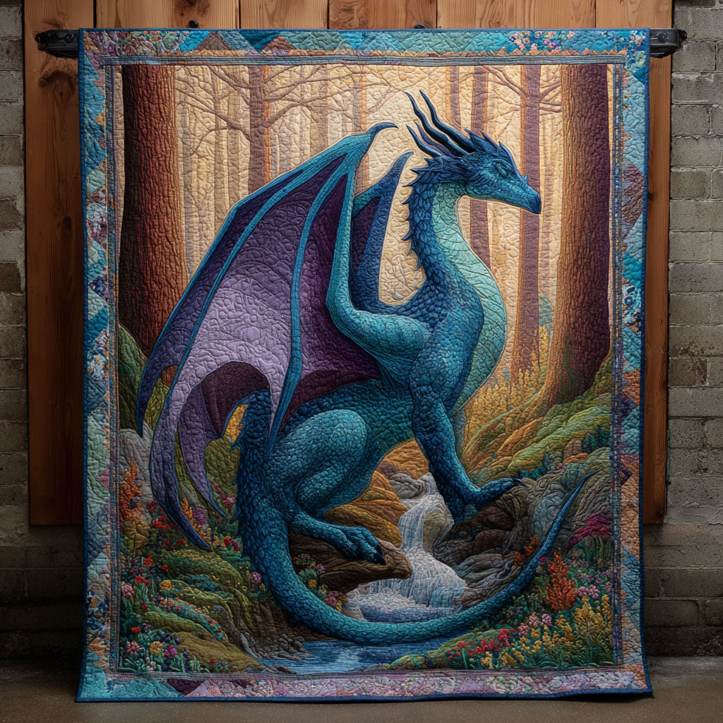 Dragon Whisper Quilted Blanket - Baby (30" x 40") - Pack 1
