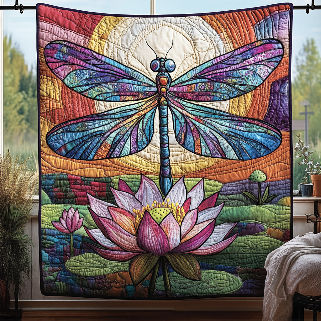 Dragonfly Light Quilted Blanket - Baby (30" x 40") - Pack 1