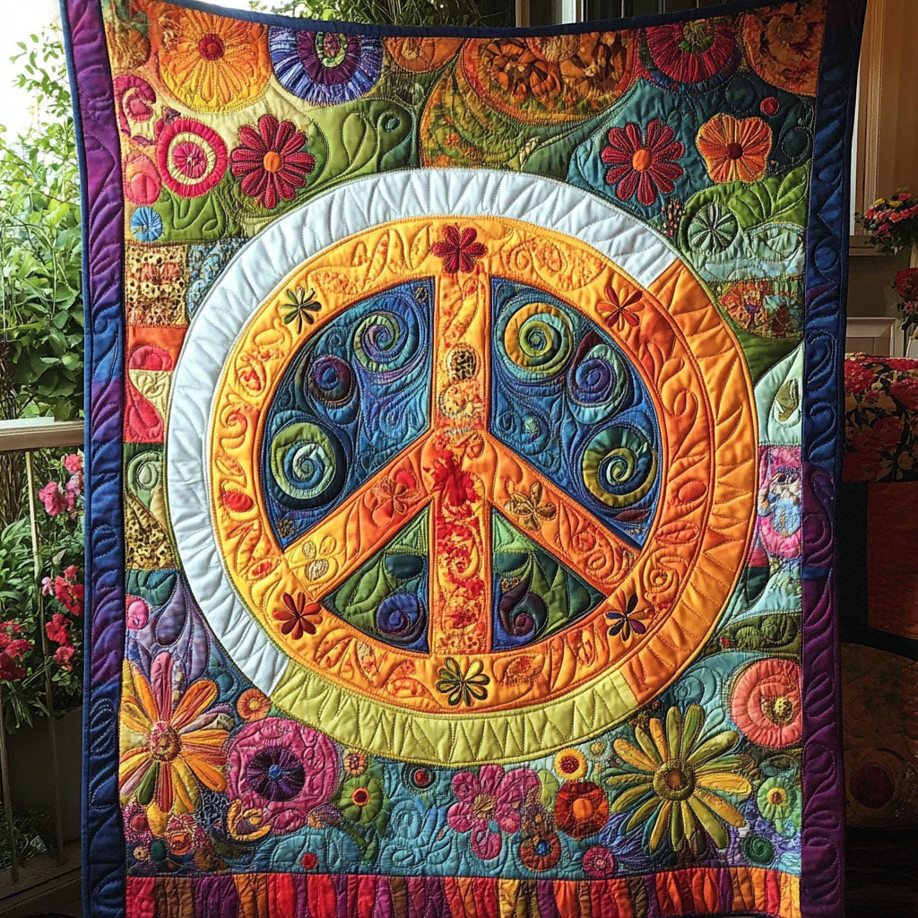 Dream of Peace Quilted Blanket - Baby (30" x 40")