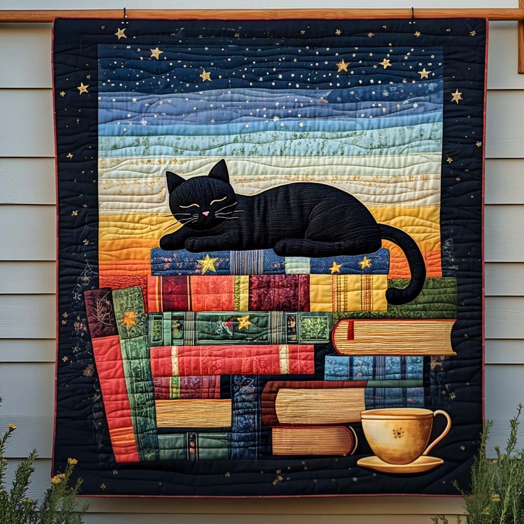 Dreamy Reader Quilted Blanket - Throw (55" x 60")