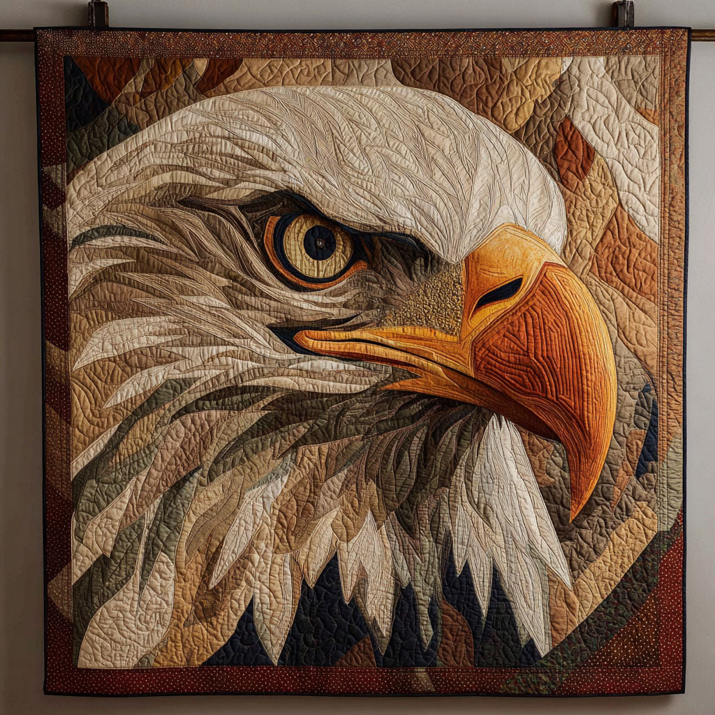 Eagle Symbol Quilted Blanket - Baby (30" x 40") - Pack 1