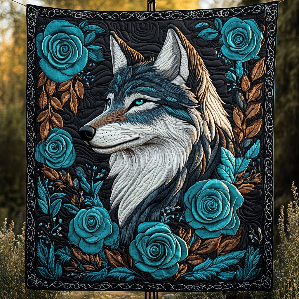 Echoed Call Quilted Blanket - Throw (55" x 60")