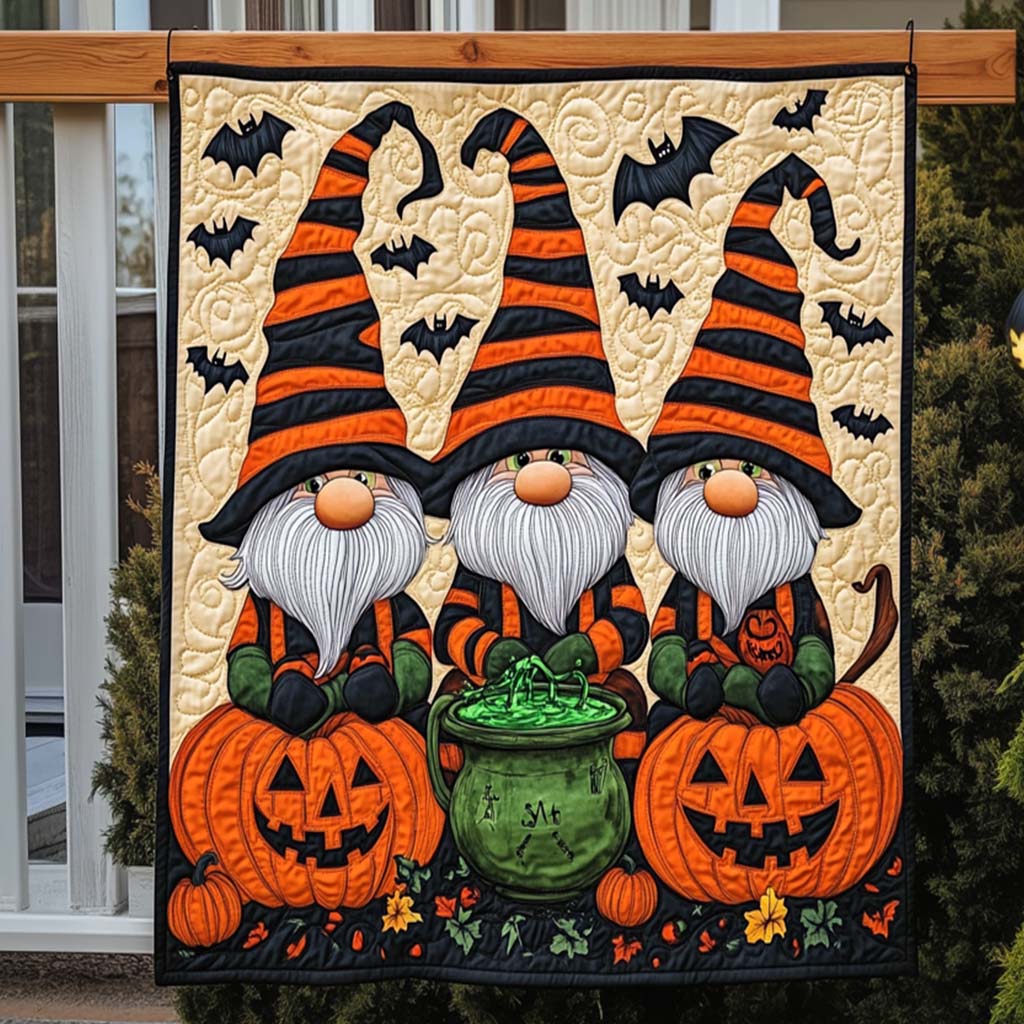 Eerie Eve Quilted Blanket - Throw (55" x 60")