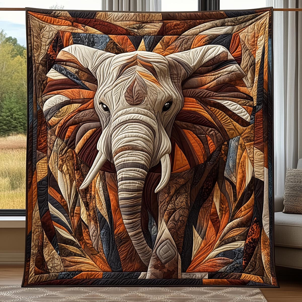 Elephant Grace Quilted Blanket - Baby (30" x 40") - Pack 1
