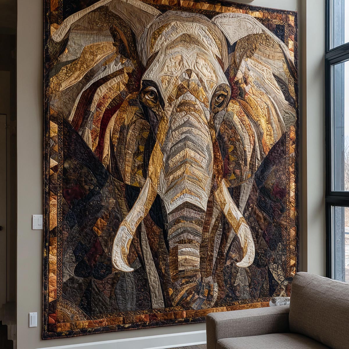 Elephant Spirit Quilted Blanket - Baby (30" x 40") - Pack 1