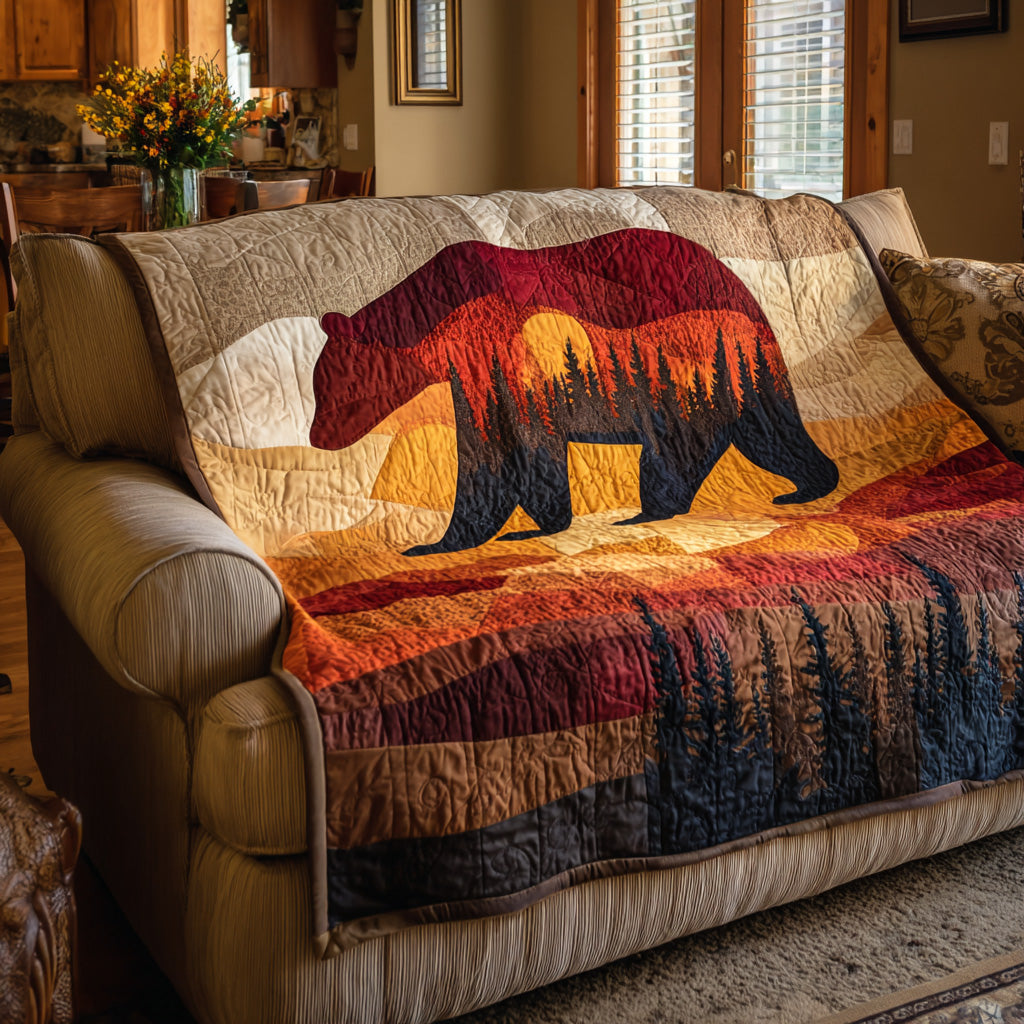 Ember Ridge Bear Quilted Blanket - Baby (30" x 40") - Pack 1