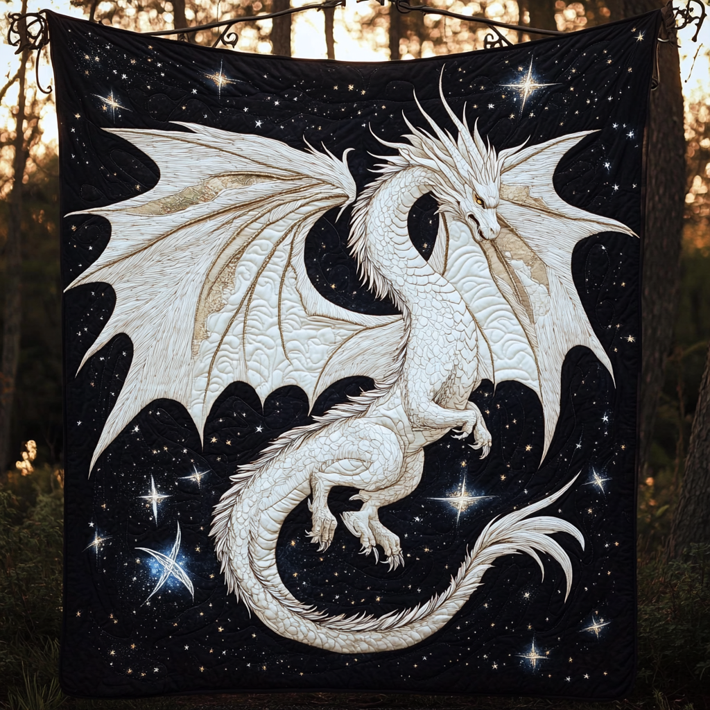 Ember Wrath Quilted Blanket - Throw (55" x 60")