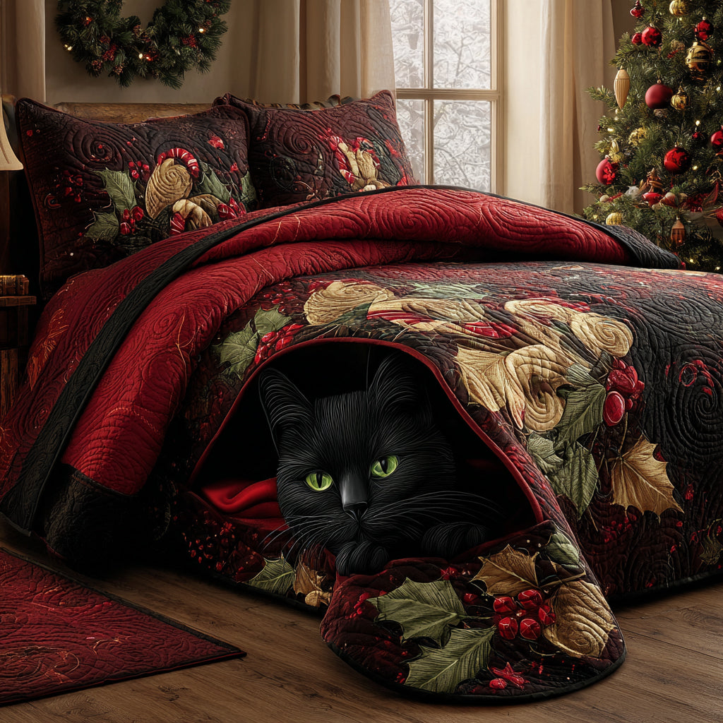 Enchanted Eve 3-Piece Quilted Bedding Set - Single (59" x 70")