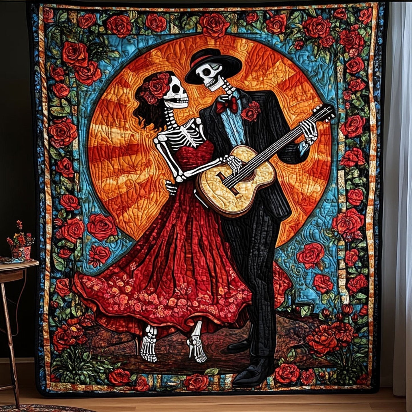 Enchanted Remnants Quilted Blanket - Throw (55" x 60")