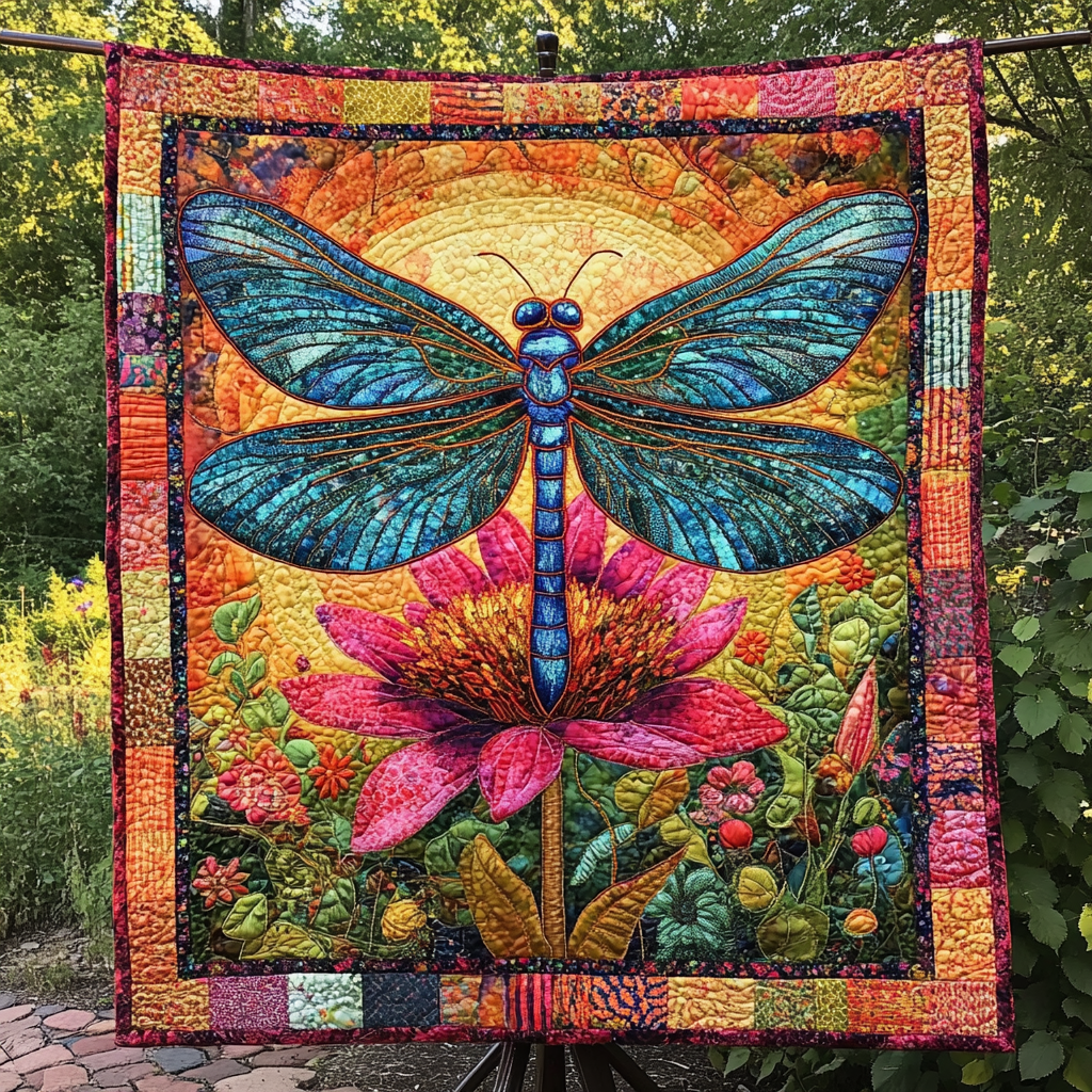 Enchanted Skies Quilted Blanket - Throw (55" x 60")