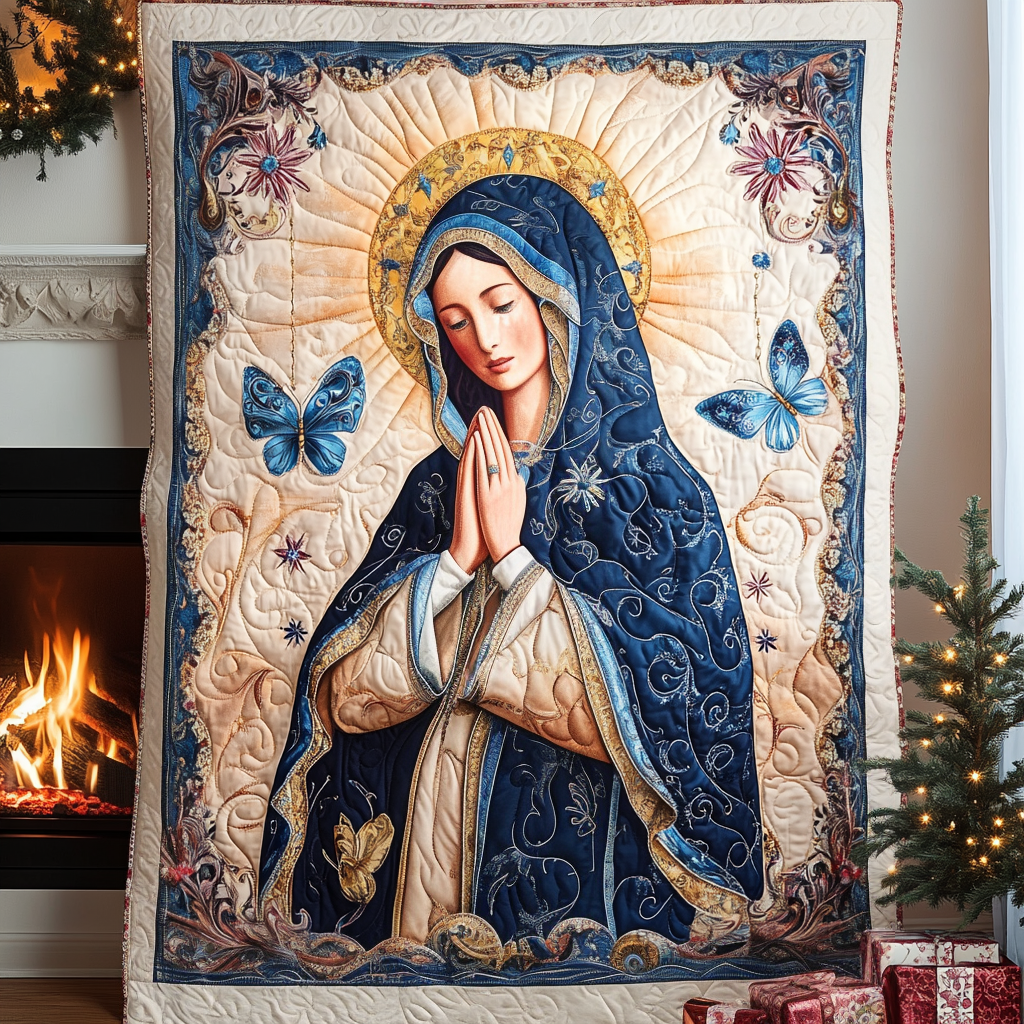 Endless Hope Quilted Blanket - Throw (55" x 60")