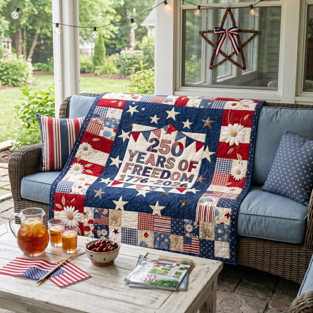 Epoch of Freedom Quilted Blanket - Baby (30" x 40") - Pack 1