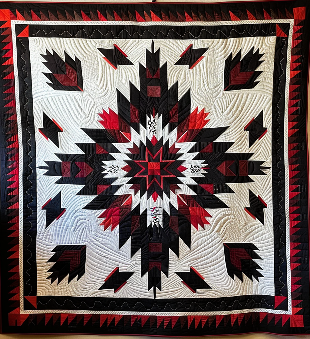 Eternal Spirit Quilted Blanket - Throw (55" x 60")