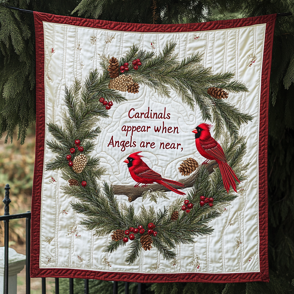 Eternal Ember Quilted Blanket - Throw (55" x 60")