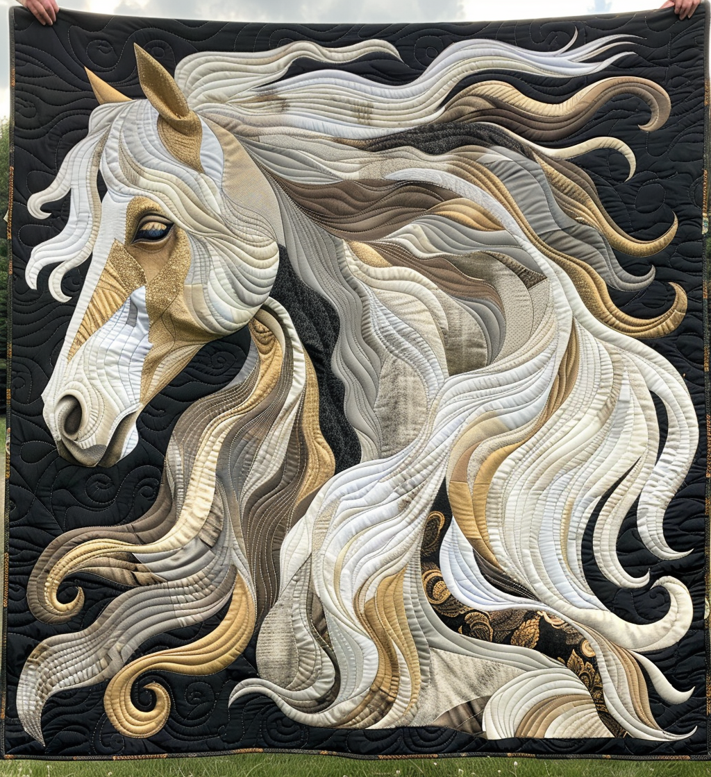 Eternal Grace Quilted Blanket - Throw (55" x 60")