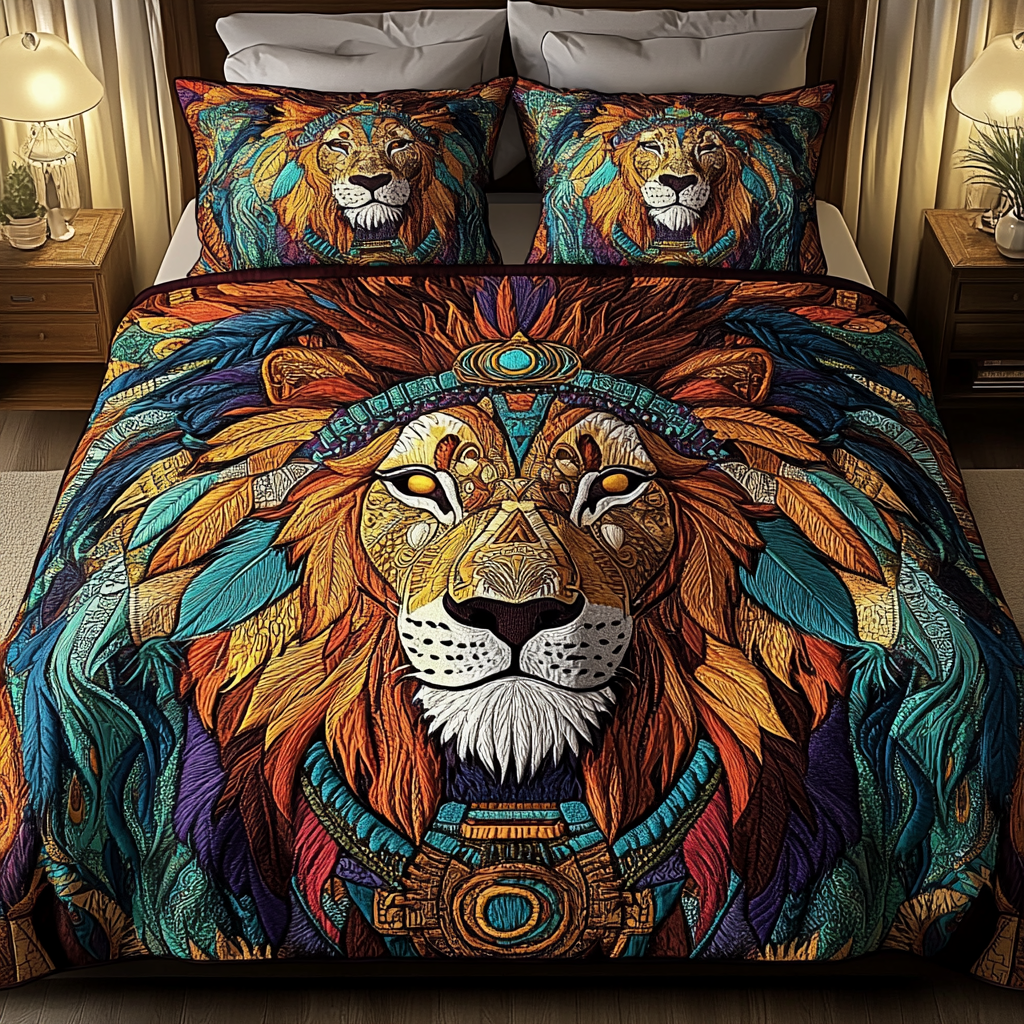 Eternal King 3-Piece Quilted Bedding Set - Single (59" x 70")