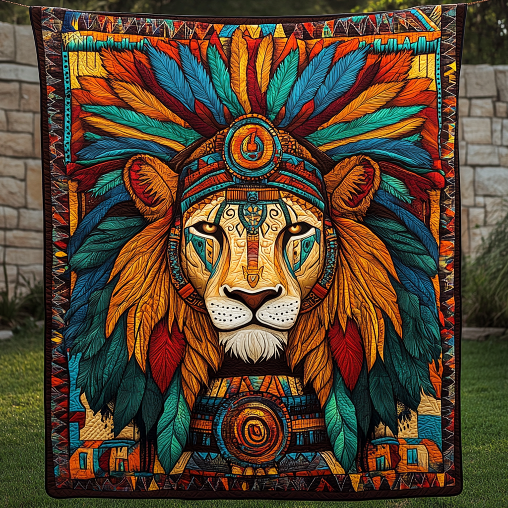 Eternal King Quilted Blanket - Throw (55" x 60")