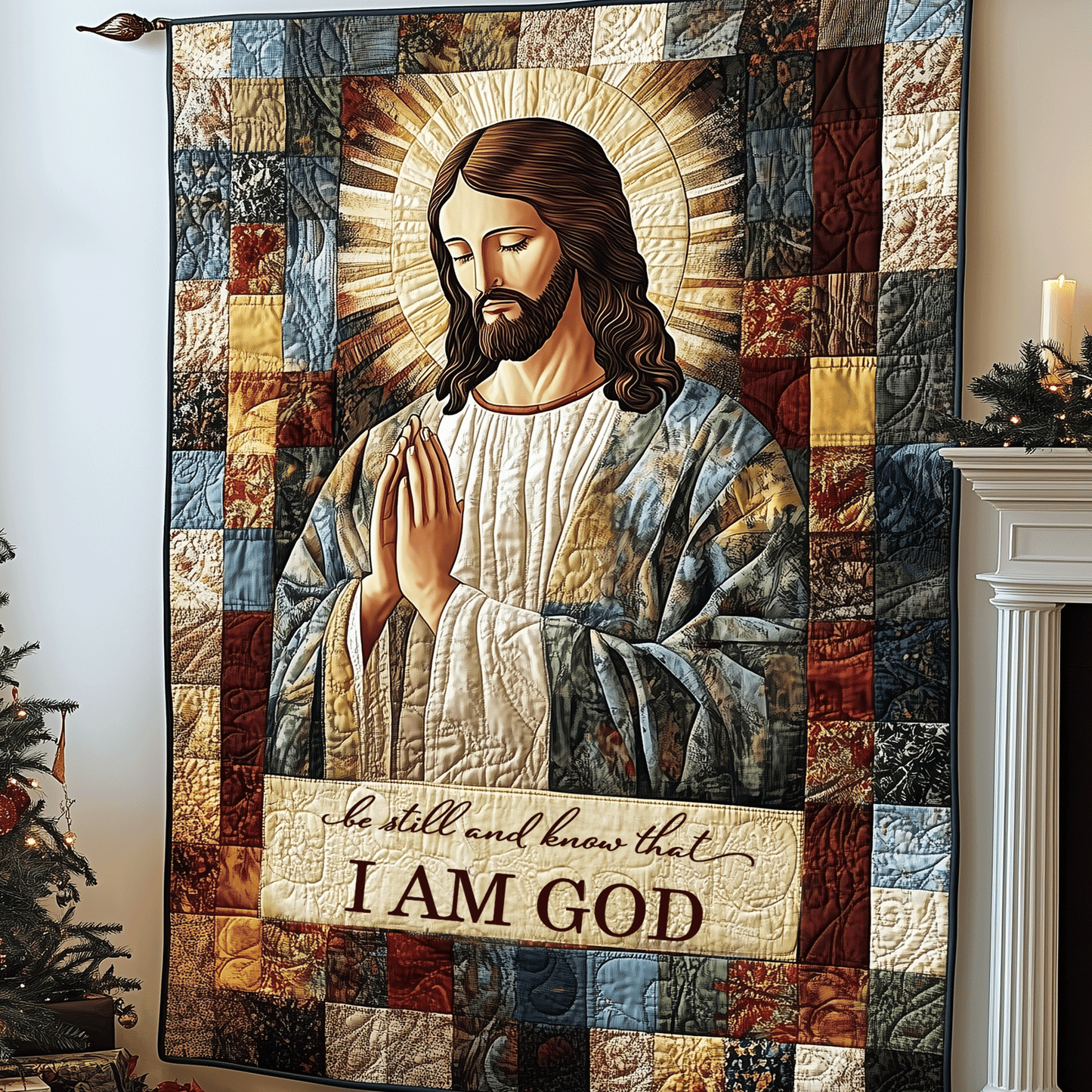 Eternal Light Quilted Blanket - Throw (55" x 60")