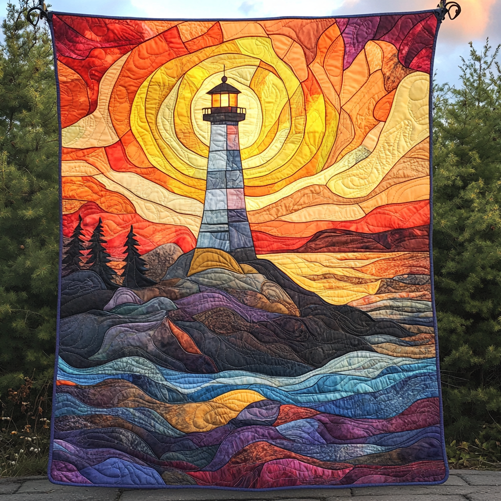 Eternal Lightkeeper Quilted Blanket - Throw (55" x 60")