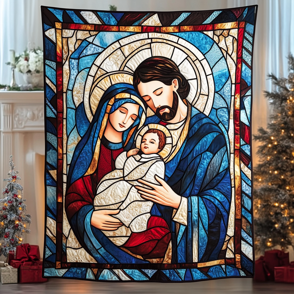 Eternal Peace Quilted Blanket - Throw (55" x 60")