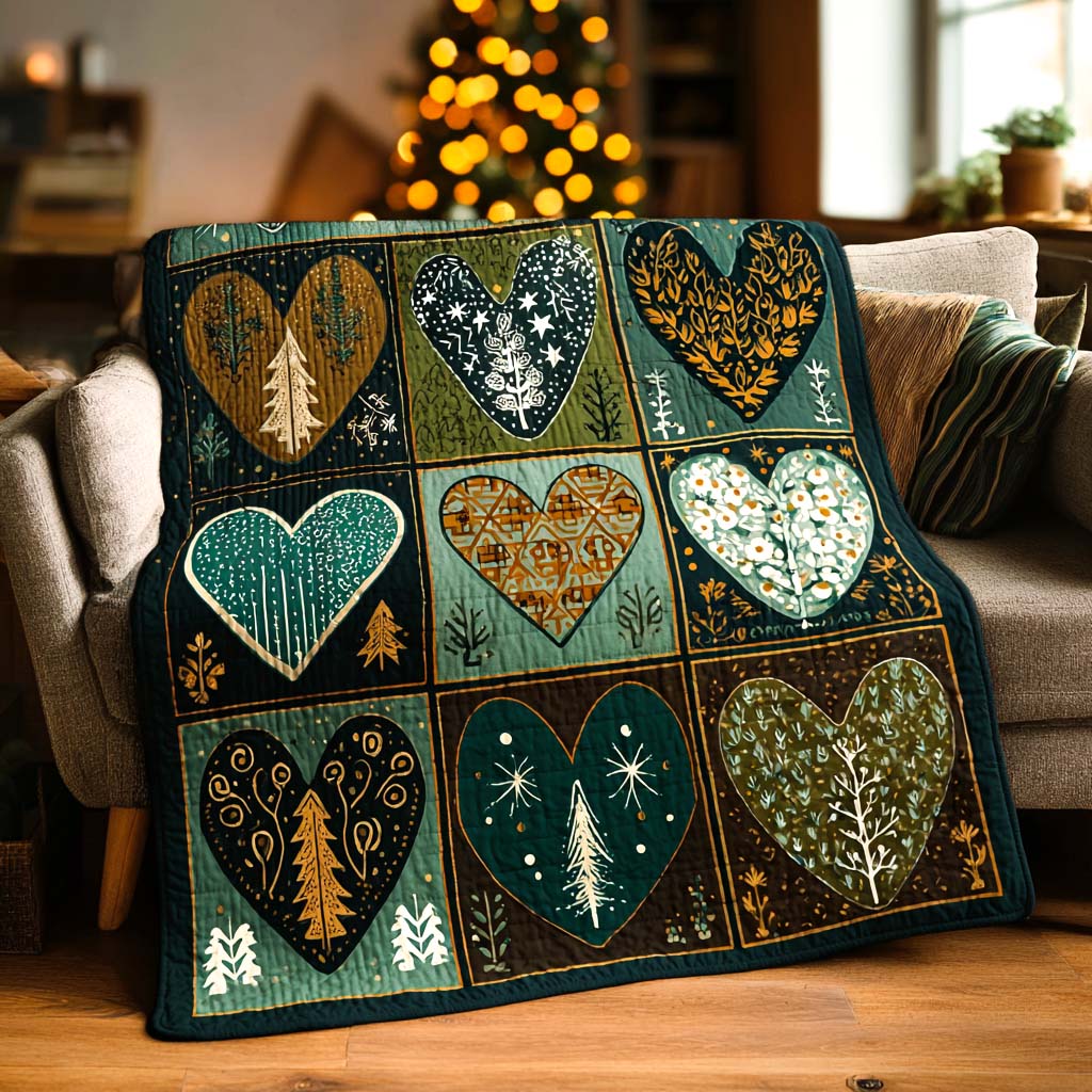 Evergreen Charm Quilted Blanket - Baby (30" x 40") - Pack 1